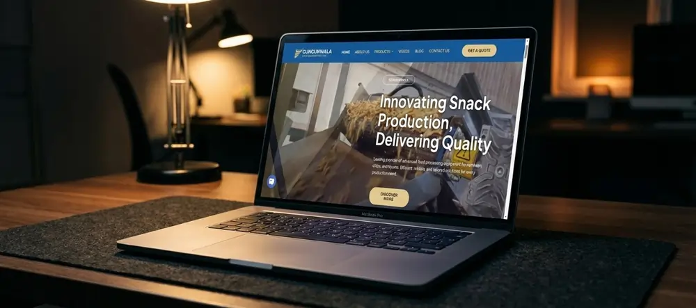 Food Tech Development Ahmedabad for Gungunwala Global