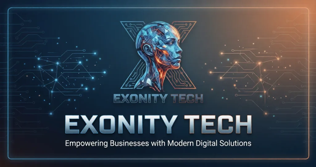 Premium 3D Web Design by Exonity Tech